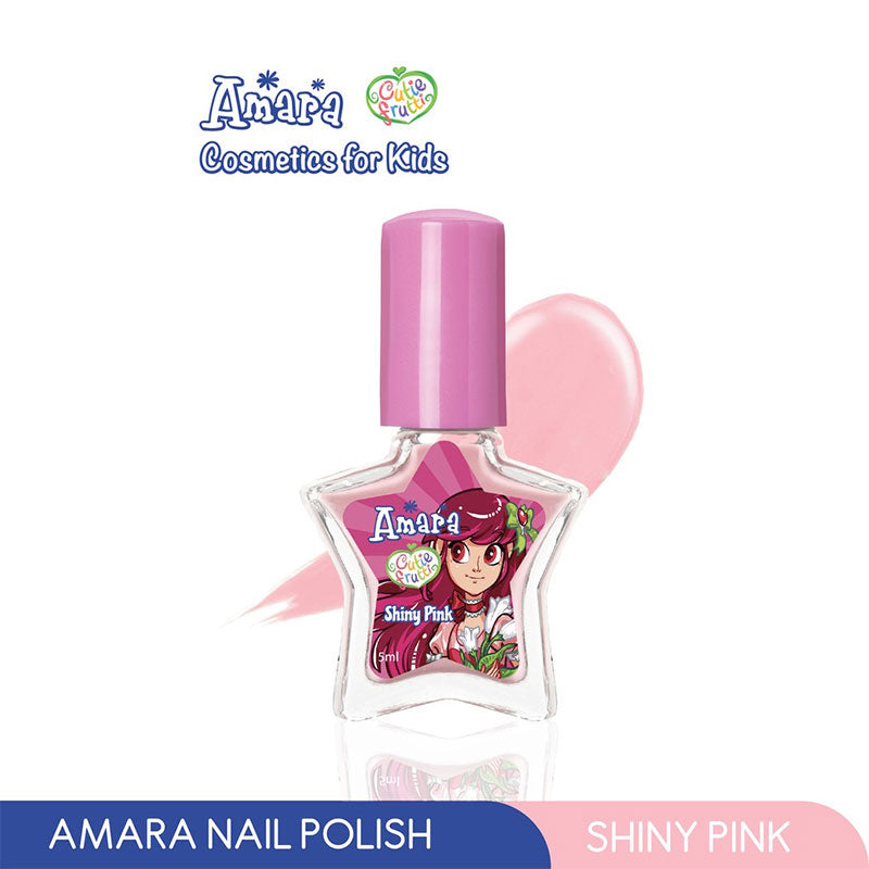 Amara Kids Nail Polish Shiny Pink | 5 ml