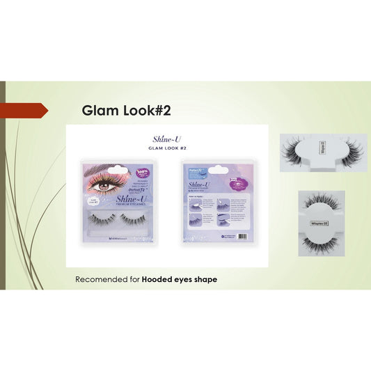 Shine-U Premium Eyelashes â Glam Look 2 #GL2