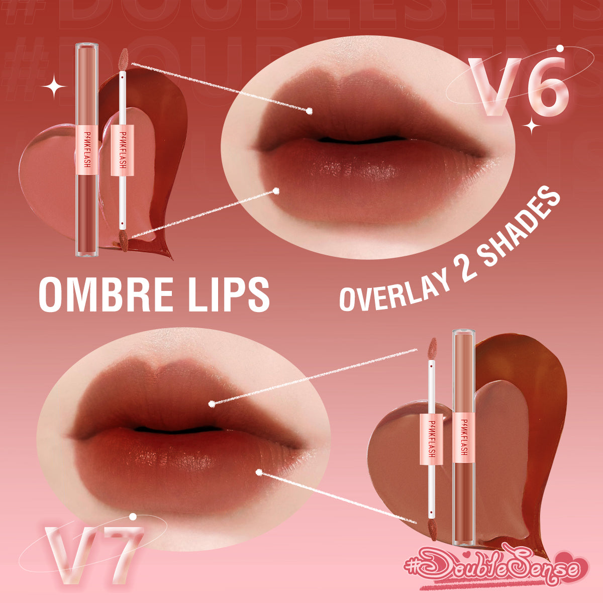 PINKFLASH DUO LIPGLOSS PF-L13 - V07