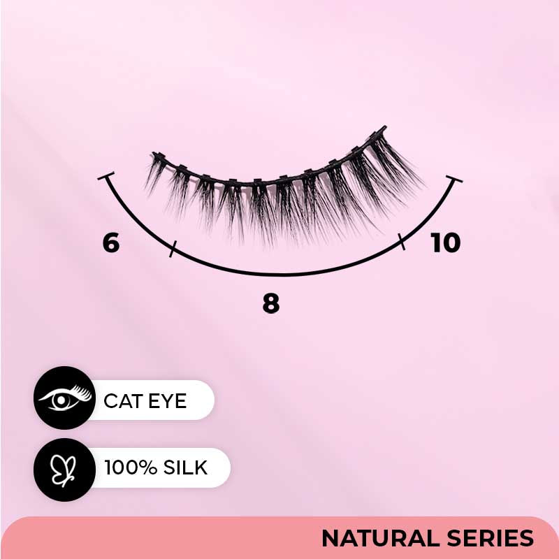 Yvenetic Magnetic Eyelash Babygirl (Natural Series) 0.5g