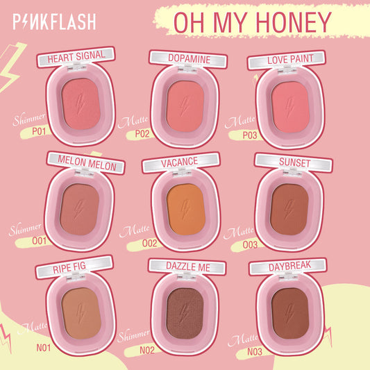 Pinkflash F01 Soft Pigment Blush - N01