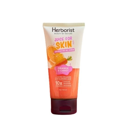 HERBORIST Juice For Skin Exfoliating Gel Scrub Orange Carrot 150ml