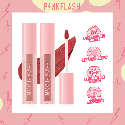 PINKFLASH POWDERY LIPGLOSS PF-L16 - OR02