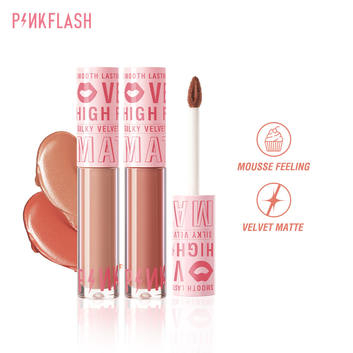 Pinkflash Silky Velvet Lip Cream PF-L04 BB03