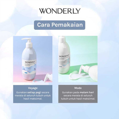 Wonderly Brightening Serum Body Lotion Voyage