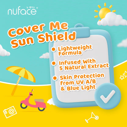 Nuface Cover Me Sunscreen Spf 30 | 50 g