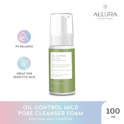 Allura Oil Control Mild Cleanser Foam | 100 g