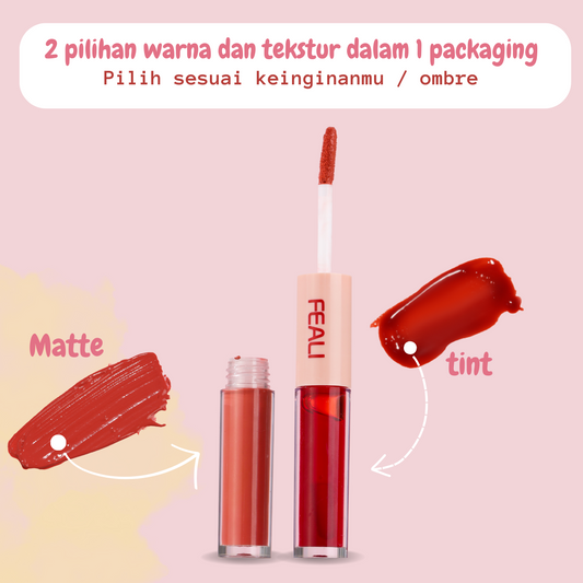 Feali Lipstick 2in1 - V02 | 3.5ml