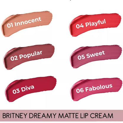 Britney Dreamy Matte Lip Cream 05 Sweet | 10 g