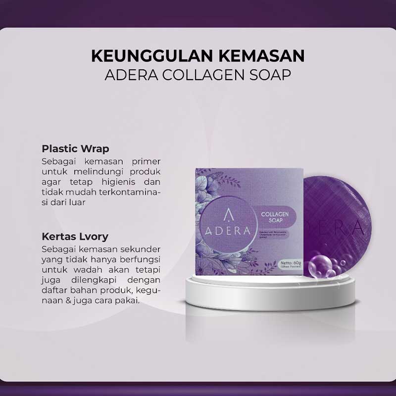 Adera Collagen Soap 1pcs | 60gr