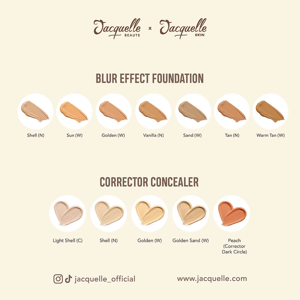 Jacquelle Corrector Concealer - Golden Sand | 50 g