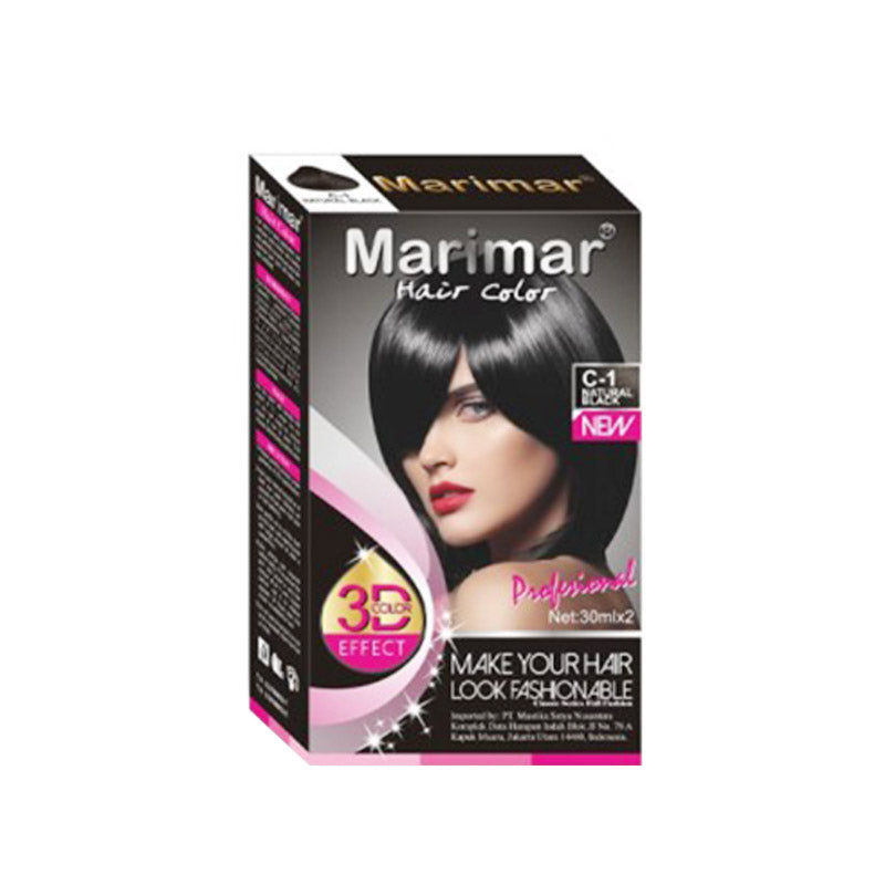 Marimar Hair Color C-1 Black