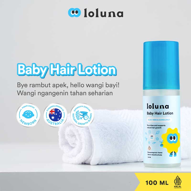 Loluna Baby Hair Lotion | 100ml