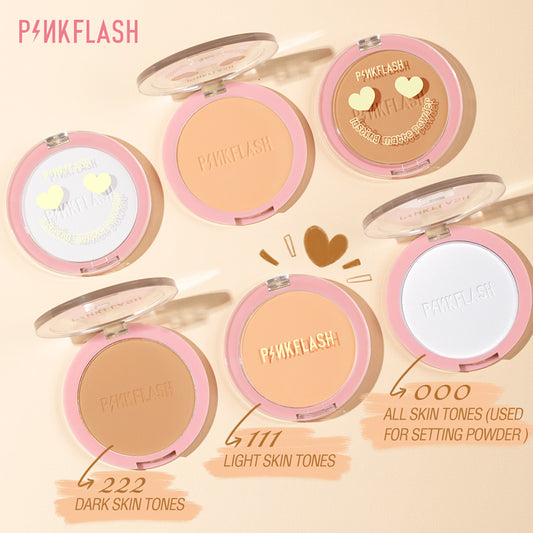 Pinkflash F08 Lasting Matte Pressed Powder #000