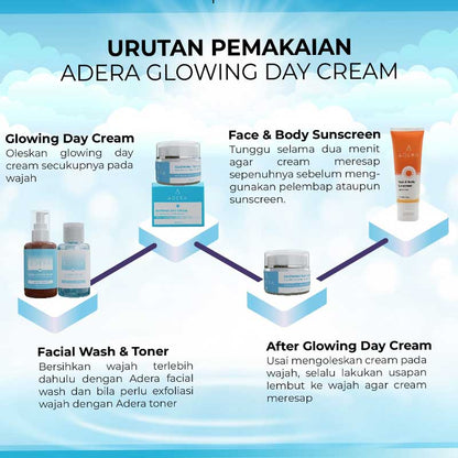 Adera Glowing Krim Pagi | 10gr