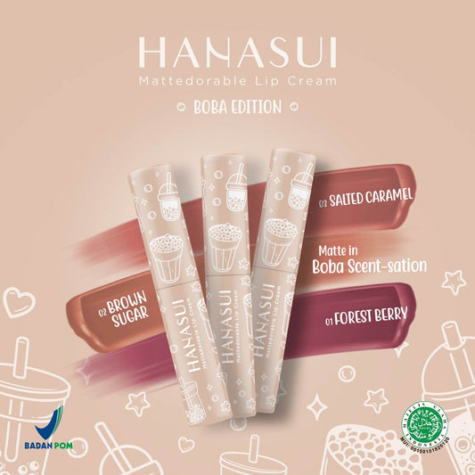 Hanasui Lip Cream - 01 Forest Berry