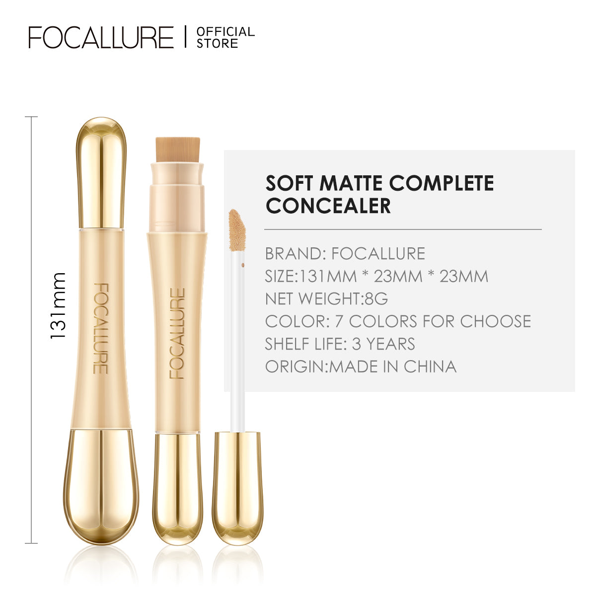 FOCALLURE SOFT MATTE COMPLETE CONCEALER FA230-05