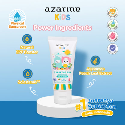 Azarine Kids Fun In The Sun Skin Protector Sunscreen SPF 40 PA+++ 40ml