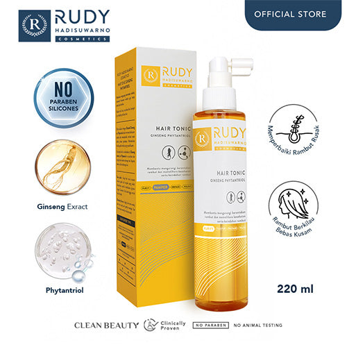 RUDY HADISUWARNO HAIRTONIC GINSENG PHYTANTRIOL | 220 ml