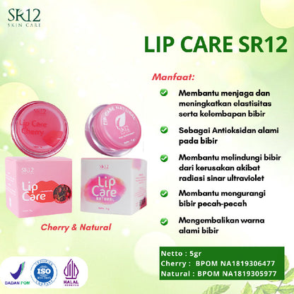 SR12 Lip Care Lip Balm Natural | 5gr