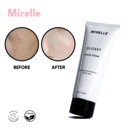 MIRELLE Glossy Facial Foam 70gr