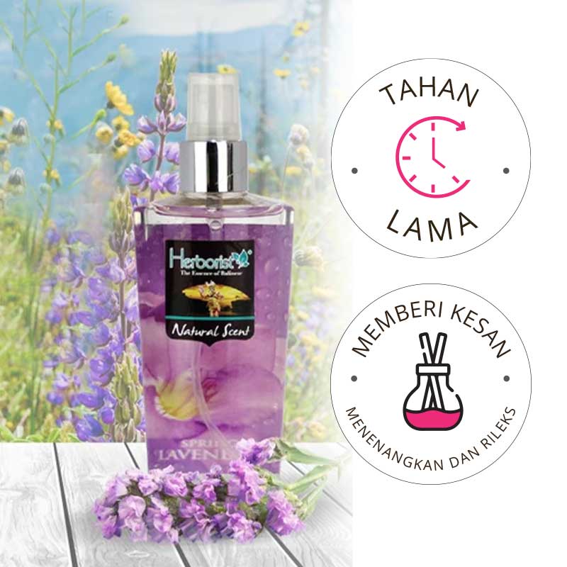 Herborist Natural Body Scent Spring Lavender Parfum | 120m