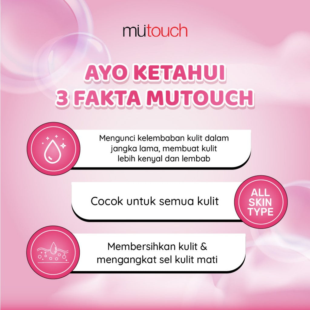 Mutouch Shower Cream With Mulberry and Pearl Refill | 800ml