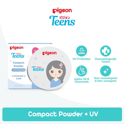 Pigeon Teens Refill Compact Powder + UV Beige | 14 g