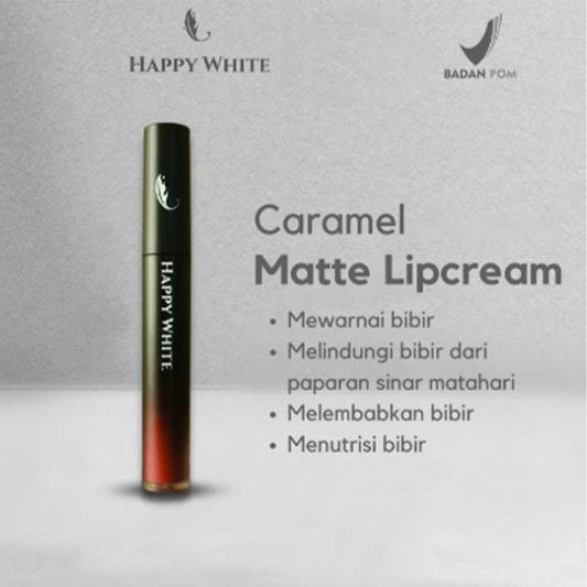 Happy White Matte Lipcream Serum + UV filter Caramel 4 g