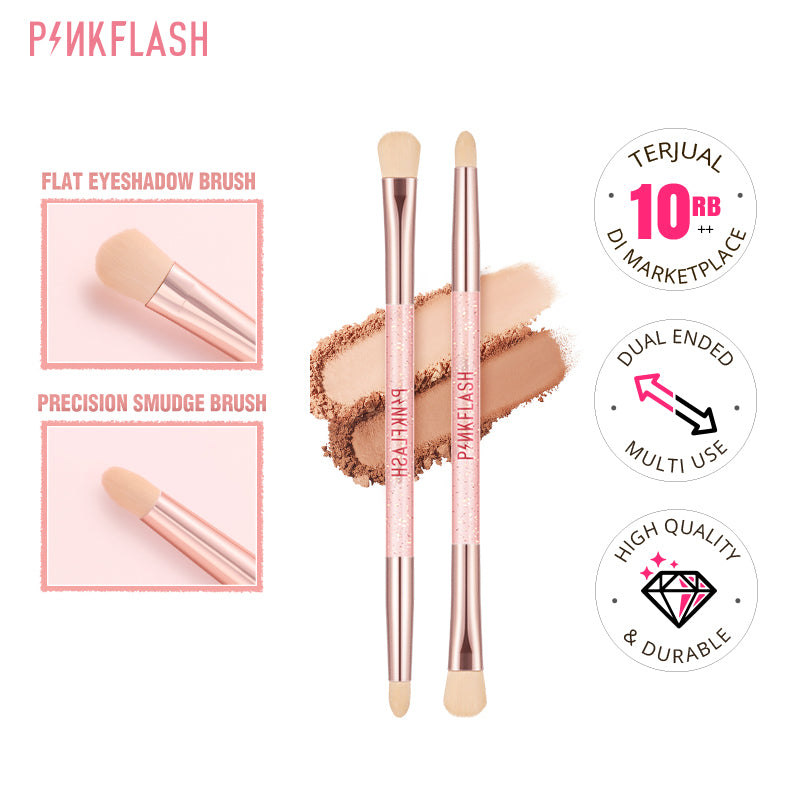 Pinkflash PF-T04 Double Head Eyeshadow Brush #02