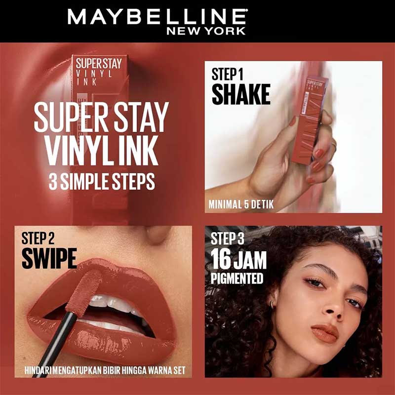 Maybelline Superstay Vinyl Ink 10 Lippy | 4.2 ml