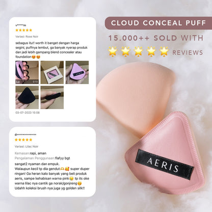 Aeris Beaute Cloud Conceal Puff - Marshmallow Creme