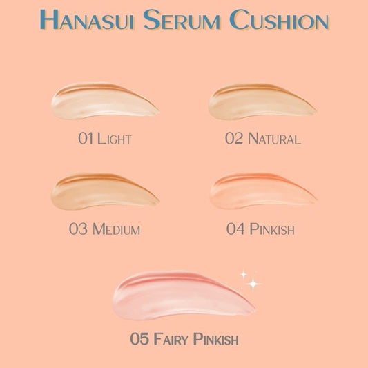 Hanasui Serum Cushion Warm Sand 9