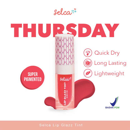 SELCA Lip Glazz Tint Day Series - Thursday | 2.5ml