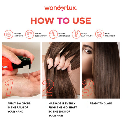 Wonderlux Ready Set Smooth! Hair Perfecting Oil | 75ml