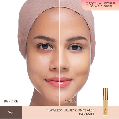 ESQA Flawless Liquid Concealer Caramel 5gr