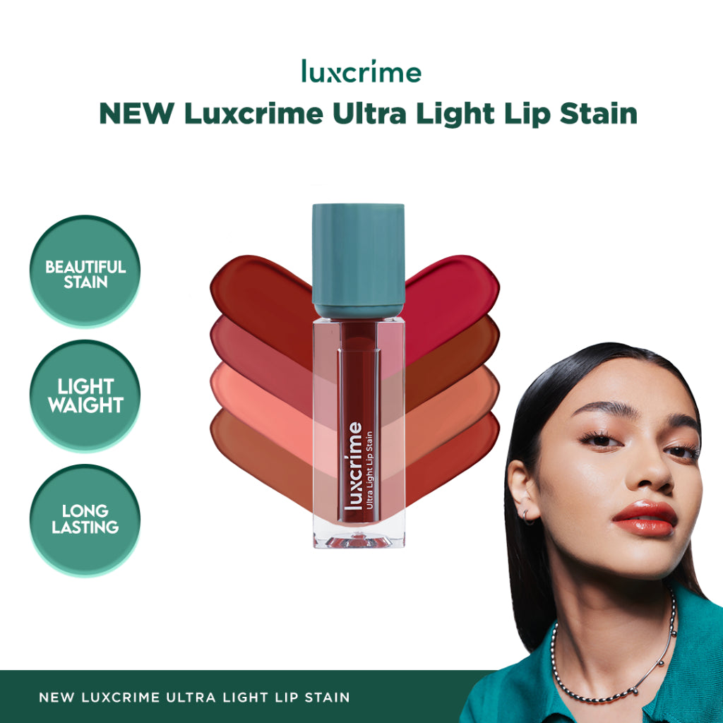 New LUXCRIME Ultra Light Lip Stain - Apricot