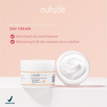 Nuface Nu Glow Brighten & Supply Skin Day Cream | 15 g