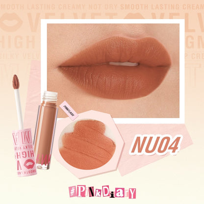 Pinkflash Silky Velvet Lip Cream PF-L04 NU04