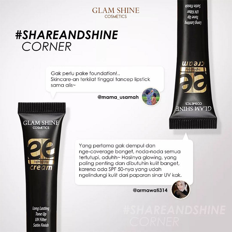 Glam Shine Ee Lightening Cream 10ml