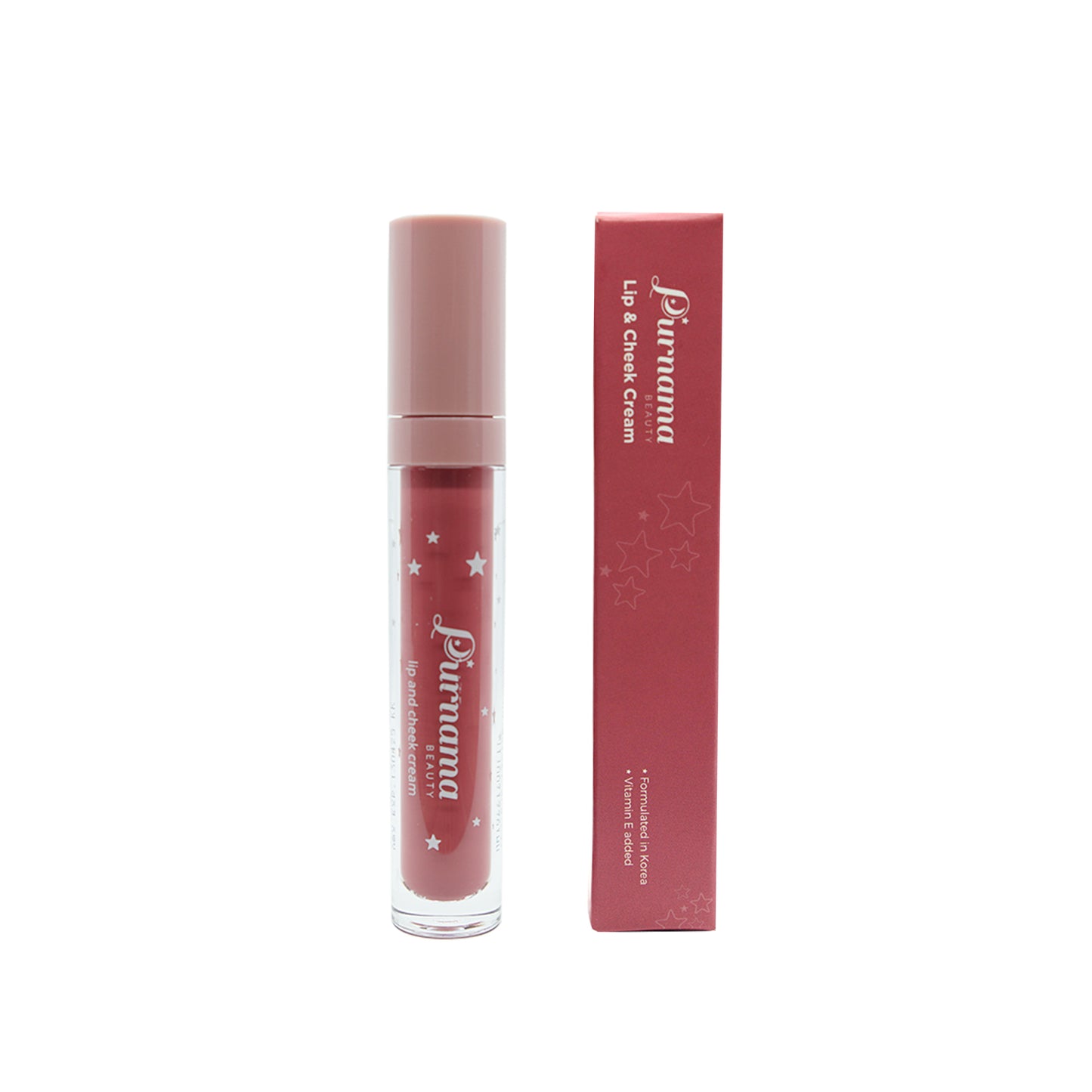 Purnama Lip N Cheek New Formula - Dusty Rose