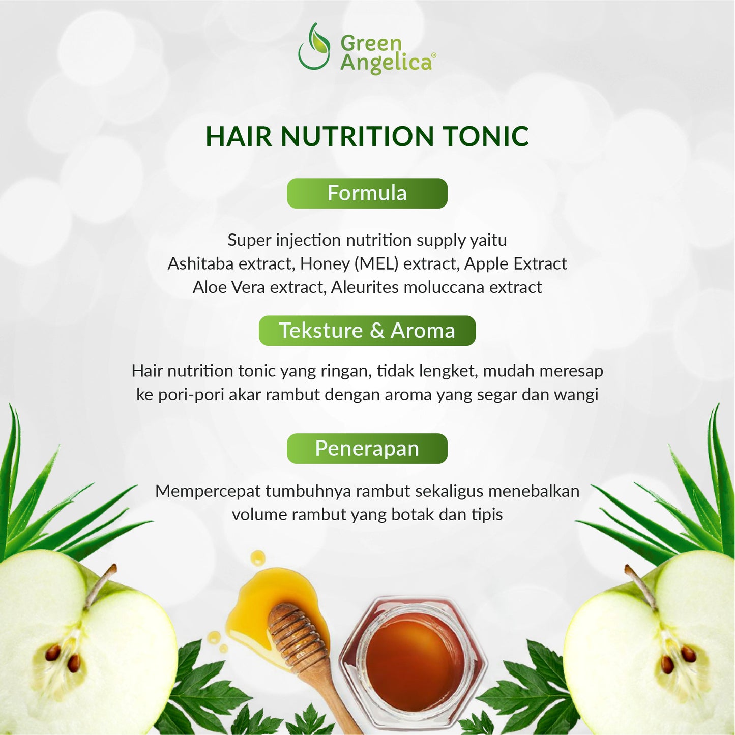 Glowpedia Green Angelica Hair Nutrition Tonic | 100 ml