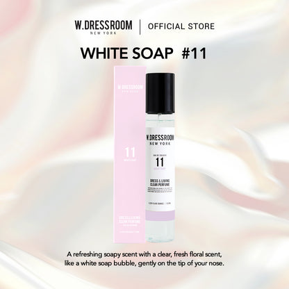 W DRESSROOM Dress &amp; Living Clear Parfum No.11 Gaun Sabun Putih 150ml