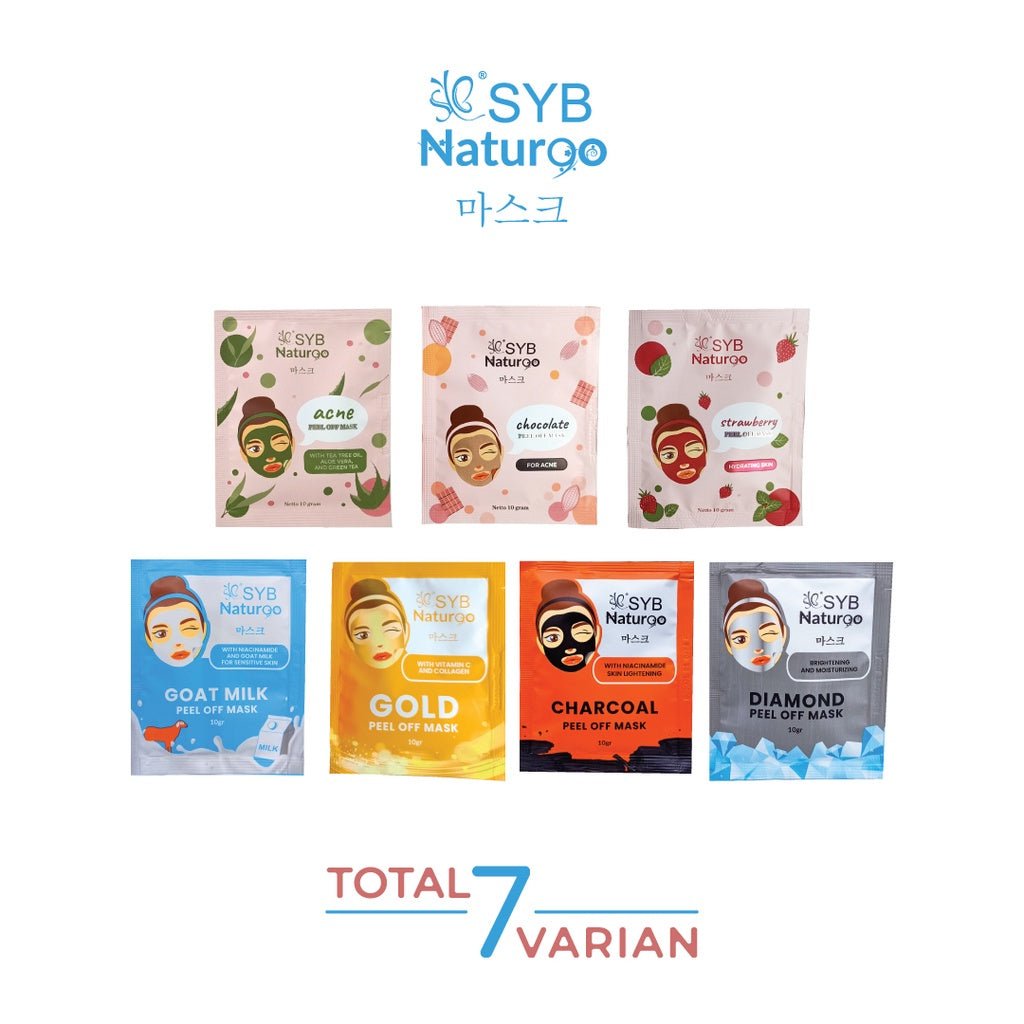 Syb Natur90 Chocolate Peel Off Mask | Box 10 x 10 gr