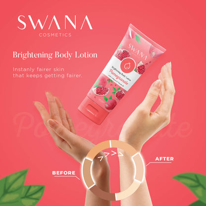 Hanasui Swana Brightening Body Lotion - Pomegranate With Collagen | 100 ml