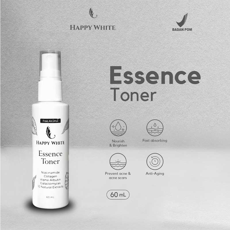 Happy White 2in1 Essence Toner 60ml