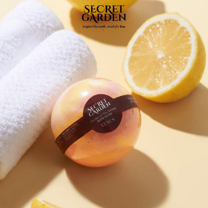 Secret Garden Bath Bomb Venus Lemon 100g