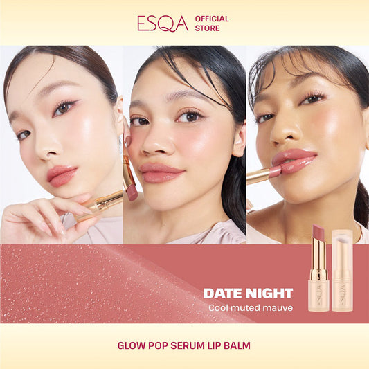 ESQA Glow Pop Serum Lip Balm - Date Night 3gr