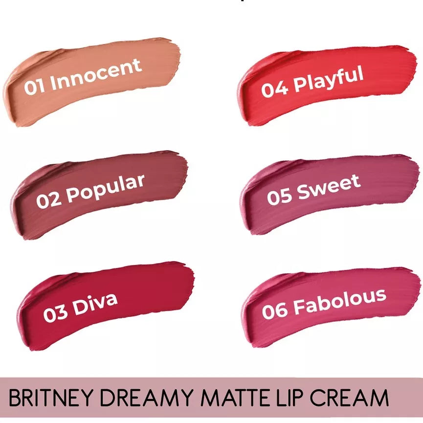 Britney Dreamy Matte Lip Cream 01 Innocent | 10 g