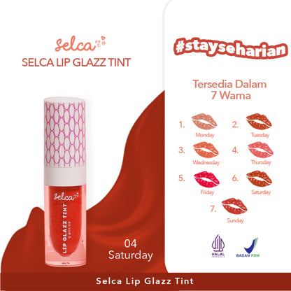 SELCA Lip Glazz Tint Day Series - Saturday | 2.5ml